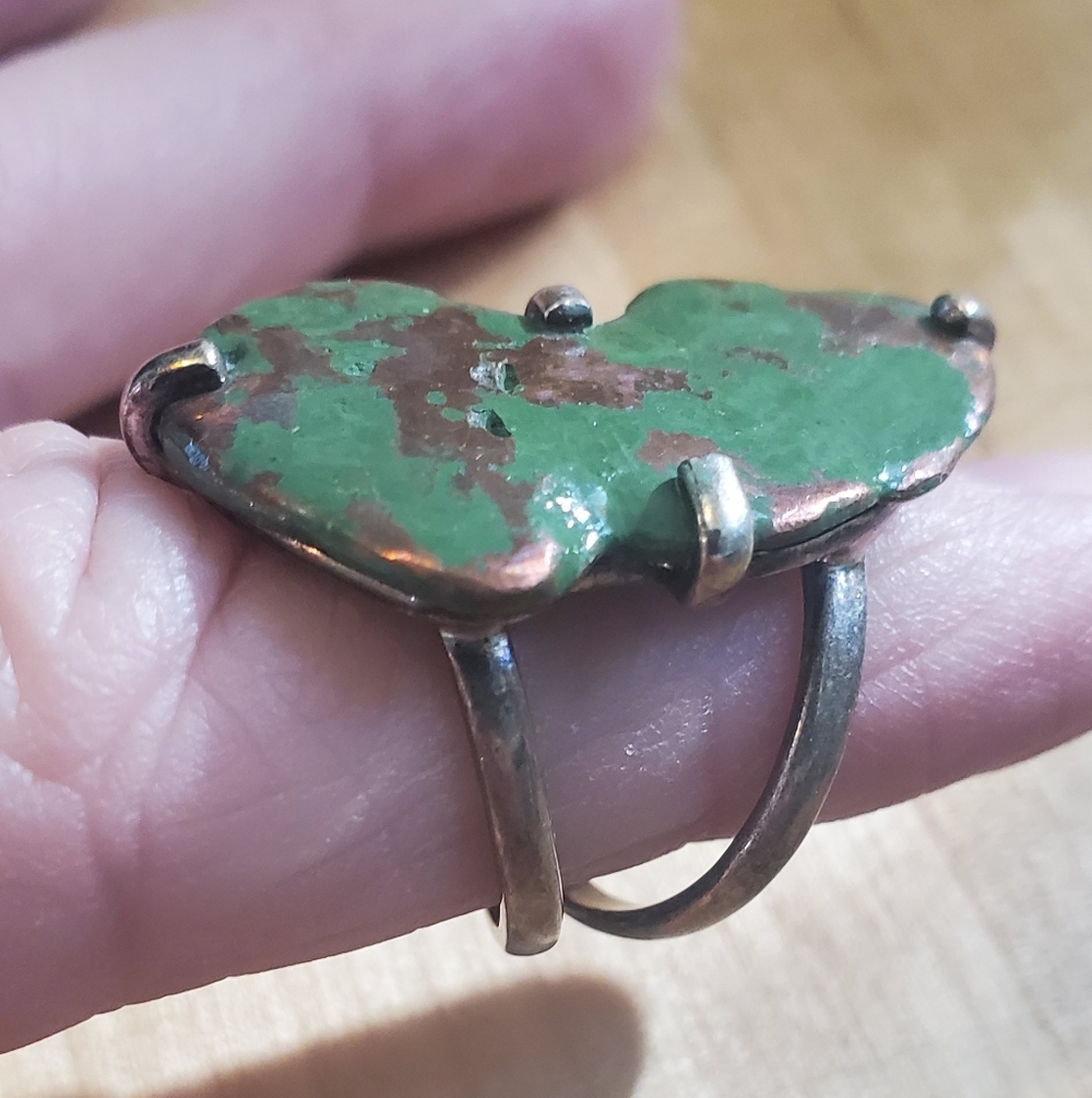 Pure Copper Double Band Ring